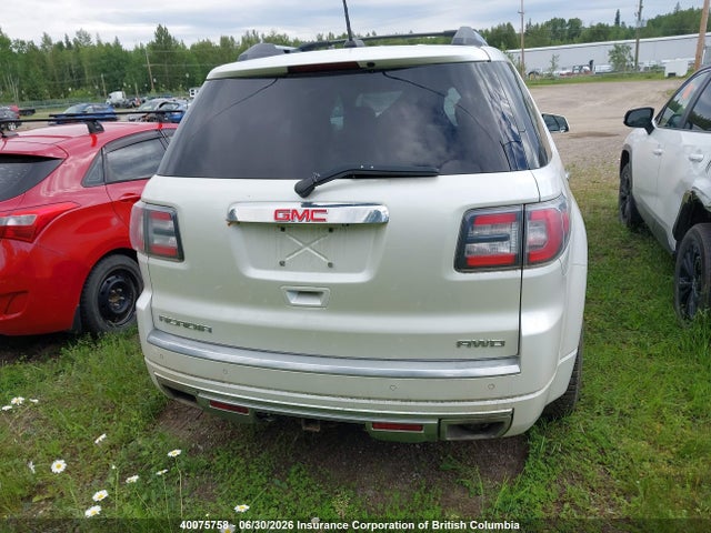 2016 Gmc Acadia Denali მანქანა იყიდება აუქციონზე, vin: 1GKKVTKD9GJ233850, აუქციონის ნომერი: 40075758