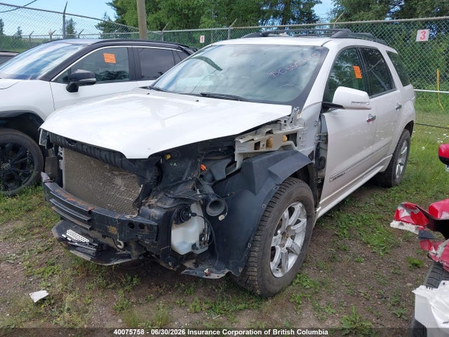2016 Gmc Acadia Denali მანქანა იყიდება აუქციონზე, vin: 1GKKVTKD9GJ233850, აუქციონის ნომერი: 40075758