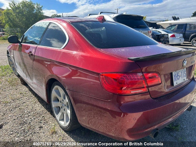 40075765 :رقم المزاد ، WBAKG7C51BE263637 vin ، 2011 Bmw 3-series مزاد بيع