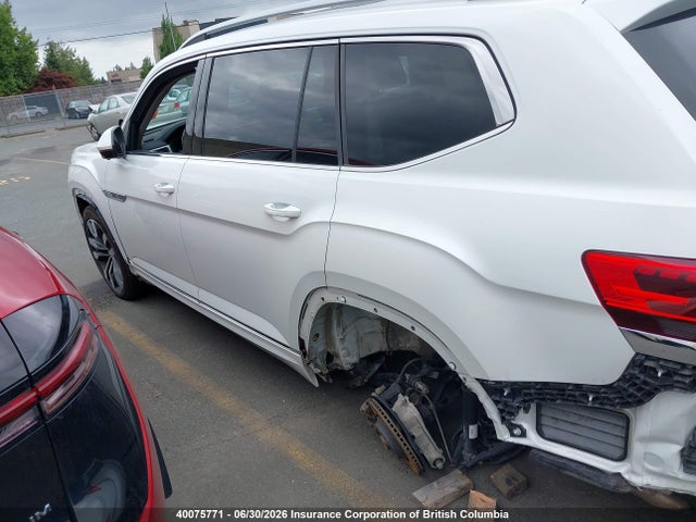 2022 Volkswagen Atlas მანქანა იყიდება აუქციონზე, vin: 1V2FR2CA7NC540899, აუქციონის ნომერი: 40075771