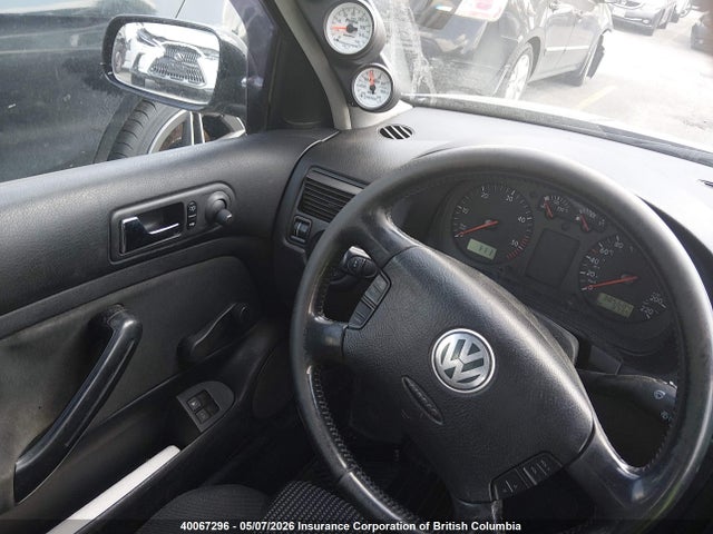 40067296 :رقم المزاد ، 9BWBP21J014077295 vin ، 2001 Volkswagen Golf Gl Tdi مزاد بيع