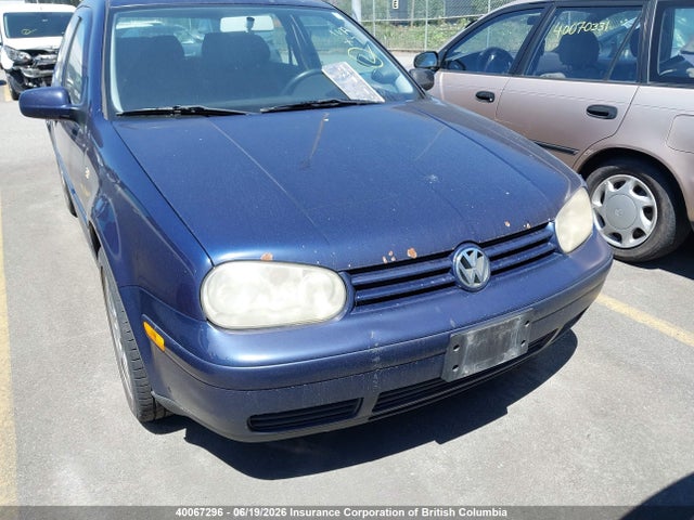 40067296 :رقم المزاد ، 9BWBP21J014077295 vin ، 2001 Volkswagen Golf Gl Tdi مزاد بيع
