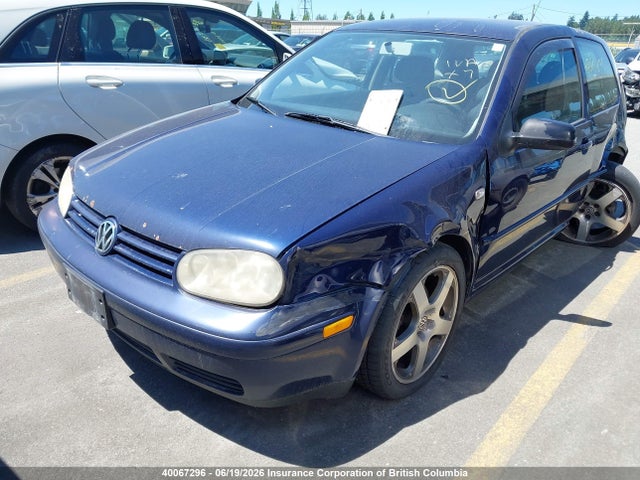 40067296 :رقم المزاد ، 9BWBP21J014077295 vin ، 2001 Volkswagen Golf Gl Tdi مزاد بيع