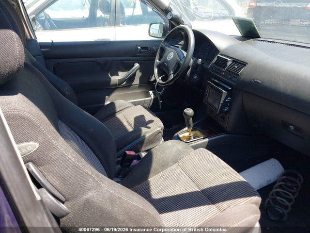 40067296 :رقم المزاد ، 9BWBP21J014077295 vin ، 2001 Volkswagen Golf Gl Tdi مزاد بيع