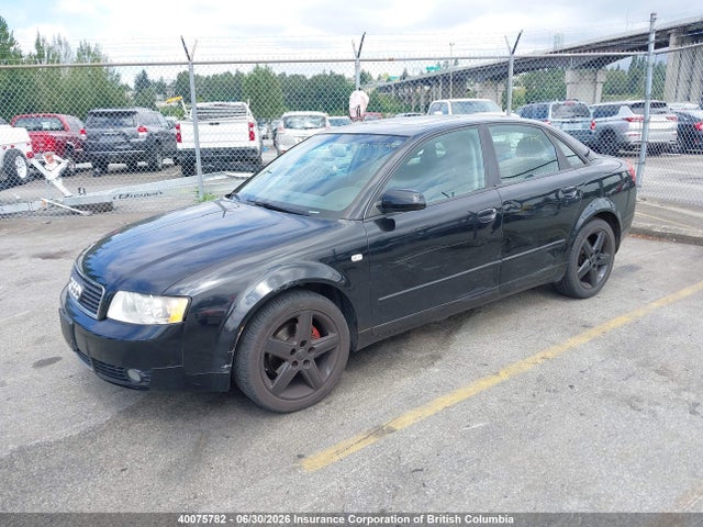 2005 Audi A4 მანქანა იყიდება აუქციონზე, vin: WAUJC68EX5A083529, აუქციონის ნომერი: 40075782