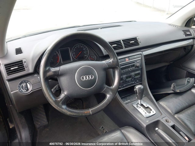 2005 Audi A4 მანქანა იყიდება აუქციონზე, vin: WAUJC68EX5A083529, აუქციონის ნომერი: 40075782