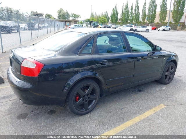 2005 Audi A4 მანქანა იყიდება აუქციონზე, vin: WAUJC68EX5A083529, აუქციონის ნომერი: 40075782