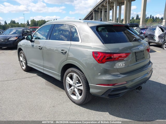 Продажа на аукционе авто 2020 Audi Q3, vin: WA1EECF30L1096635, номер лота: 40075786
