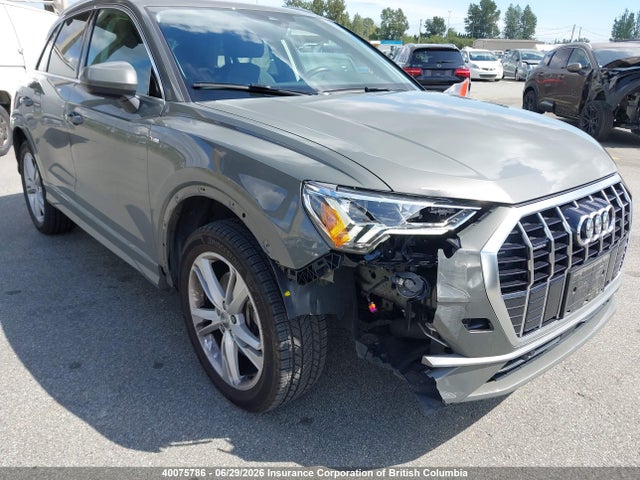 Продажа на аукционе авто 2020 Audi Q3, vin: WA1EECF30L1096635, номер лота: 40075786