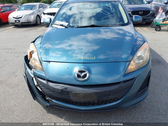 2011 Mazda 3 I მანქანა იყიდება აუქციონზე, vin: JM1BL1UF1B1468594, აუქციონის ნომერი: 40075199