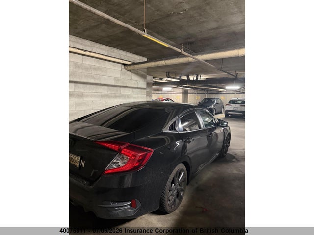 Honda Civic 2020 2HGFC2F8XLH019439 Image 3