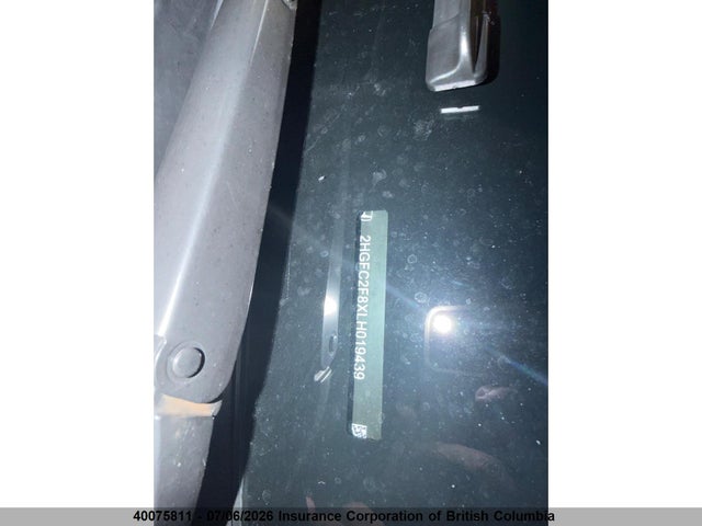 Honda Civic 2020 2HGFC2F8XLH019439 Image 7