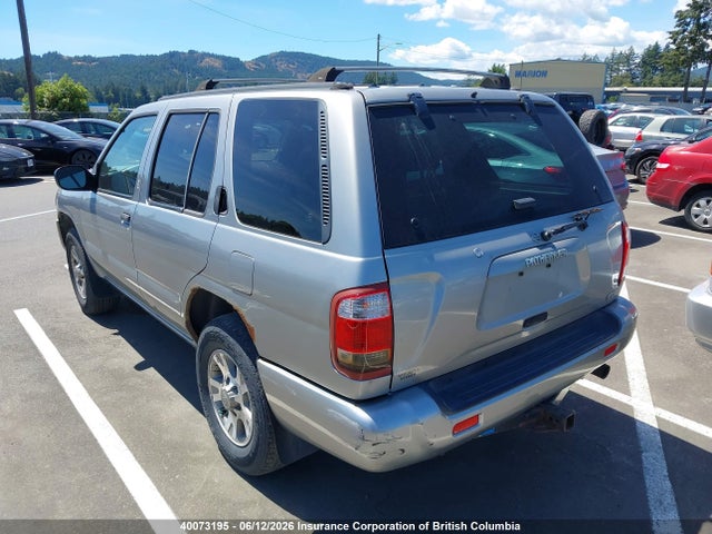 2001 Nissan Pathfinder Le/se/xe მანქანა იყიდება აუქციონზე, vin: JN8DR07Y51W510141, აუქციონის ნომერი: 40073195