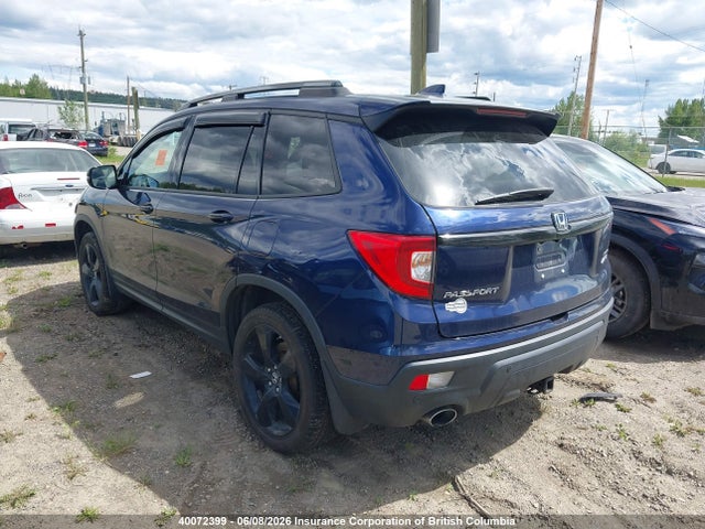 Aukcja sprzedaży 2019 Honda Passport Touring, vin: 5FNYF8H98KB503248, numer aukcji: 40072399