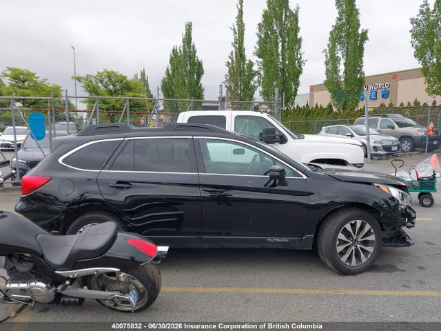 Продажа на аукционе авто 2015 Subaru Outback 2.5i Limited, vin: 4S4BSCLC6F3346910, номер лота: 40075832