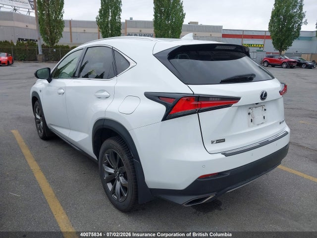 Aukcja sprzedaży 2020 Lexus Nx 300, vin: JTJSARDZ9L2232718, numer aukcji: 40075834