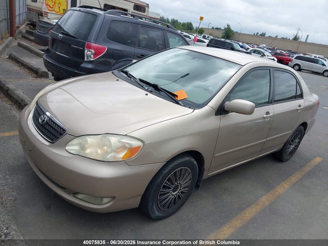Продажа на аукционе авто 2006 Toyota Corolla Ce/le/s, vin: 2T1BR32E46C579811, номер лота: 40075835