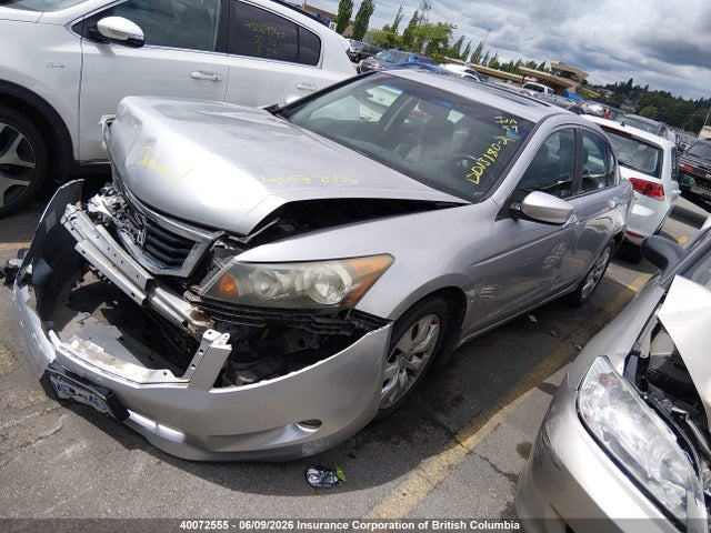 2008 Honda Accord Exl მანქანა იყიდება აუქციონზე, vin: 1HGCP36868A801059, აუქციონის ნომერი: 40072555
