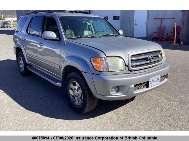 2002 Toyota Sequoia Limited V8 მანქანა იყიდება აუქციონზე, vin: 5TDBT48A92S113577, აუქციონის ნომერი: 40075894