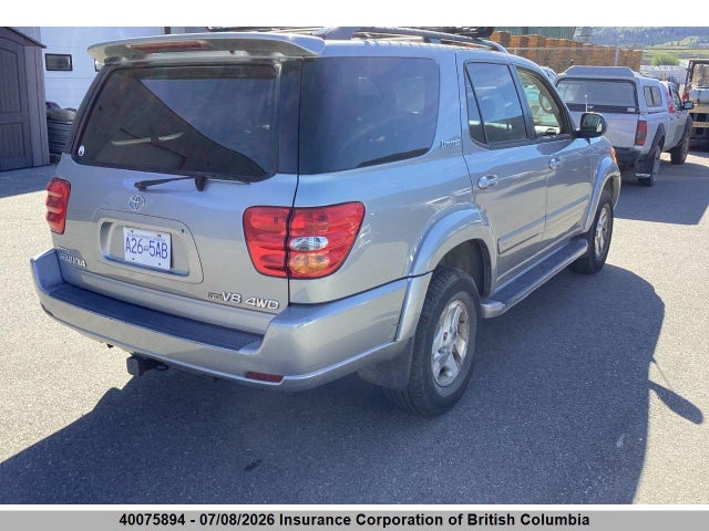 2002 Toyota Sequoia Limited V8 მანქანა იყიდება აუქციონზე, vin: 5TDBT48A92S113577, აუქციონის ნომერი: 40075894