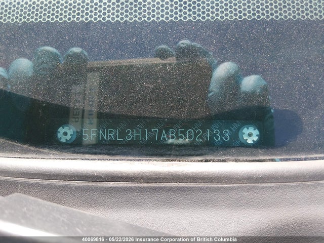 Aukcja sprzedaży 2010 Honda Odyssey Dx, vin: 5FNRL3H17AB502133, numer aukcji: 40069816