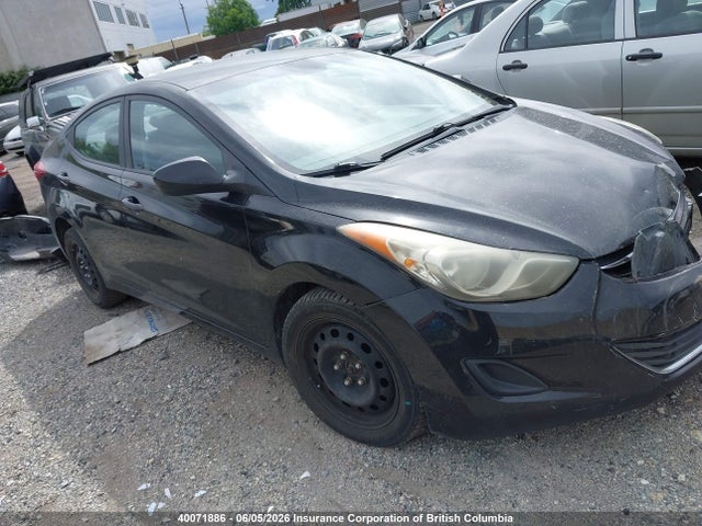 40071886 :رقم المزاد ، 5NPDH4AE3CH077092 vin ، 2012 Hyundai Elantra Gls/limited مزاد بيع