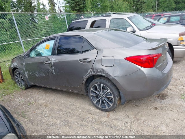 2017 Toyota Corolla Se მანქანა იყიდება აუქციონზე, vin: 2T1BURHE6HC815323, აუქციონის ნომერი: 40075903