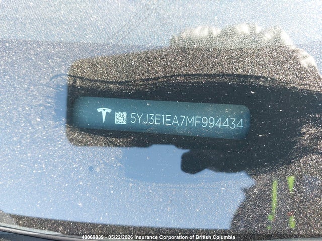 Tesla MODEL 3 2021 5YJ3E1EA7MF994434 Image 19