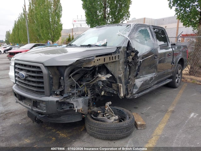 2017 Ford F150 მანქანა იყიდება აუქციონზე, vin: 1FTEW1EP5HFB01477, აუქციონის ნომერი: 40075906