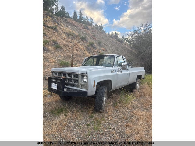 40075919 :رقم المزاد ، TKR2491531044 vin ، 1979 Gmc Sierra مزاد بيع