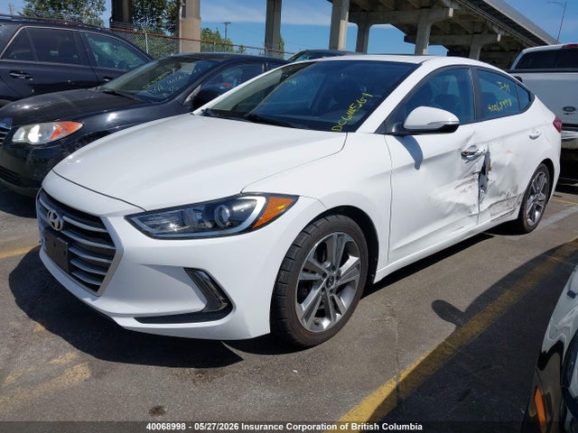 Aukcja sprzedaży 2017 Hyundai Elantra Se/value/limited, vin: KMHD84LF0HU097525, numer aukcji: 40068998