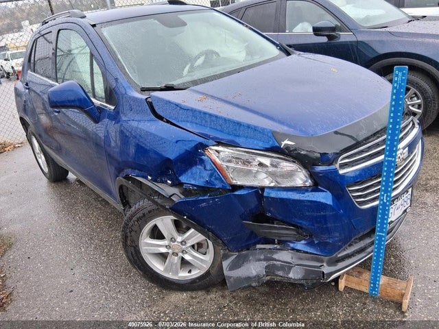 Aukcja sprzedaży 2016 Chevrolet Trax, vin: 3GNCJPSB5GL241705, numer aukcji: 40075926
