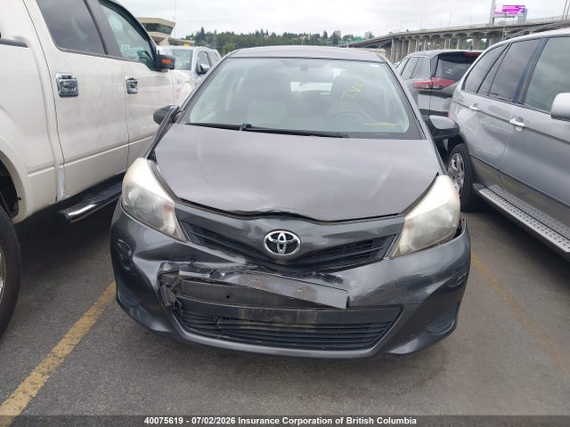 2013 Toyota Yaris მანქანა იყიდება აუქციონზე, vin: JTDKTUD36DD549163, აუქციონის ნომერი: 40075619