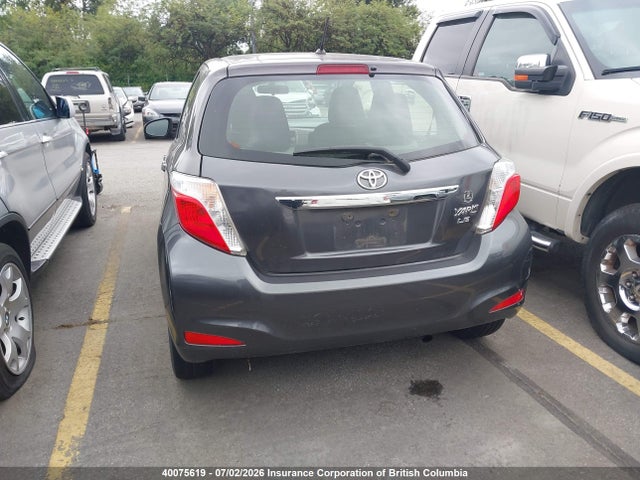 2013 Toyota Yaris მანქანა იყიდება აუქციონზე, vin: JTDKTUD36DD549163, აუქციონის ნომერი: 40075619