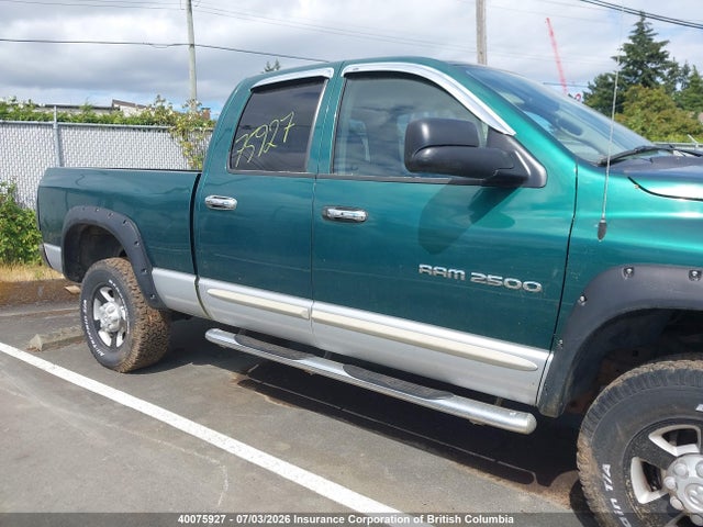Aukcja sprzedaży 2003 Dodge Ram 2500 Slt/laramie/st, vin: 1D7KU28D23J554385, numer aukcji: 40075927