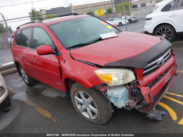2007 Toyota Rav4 Limited მანქანა იყიდება აუქციონზე, vin: JTMBK31V076012929, აუქციონის ნომერი: 40072166