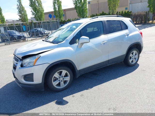 Продажа на аукционе авто 2014 Chevrolet Trax, vin: 3GNCJLEB0EL145532, номер лота: 40075933