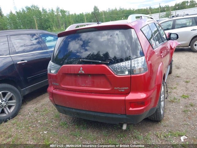 Продажа на аукционе авто 2010 Mitsubishi Outlander Gt, vin: JA4JT5AX9AZ601063, номер лота: 40072123