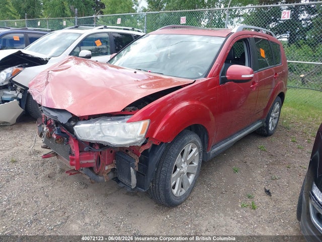 Продажа на аукционе авто 2010 Mitsubishi Outlander Gt, vin: JA4JT5AX9AZ601063, номер лота: 40072123