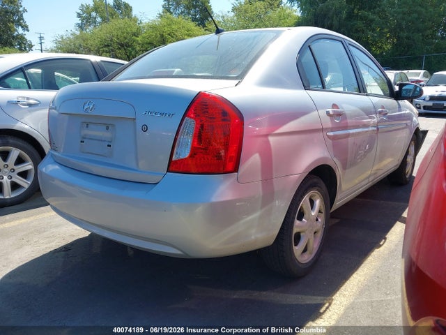 Aukcja sprzedaży 2009 Hyundai Accent Gls, vin: KMHCN45C39U336154, numer aukcji: 40074189
