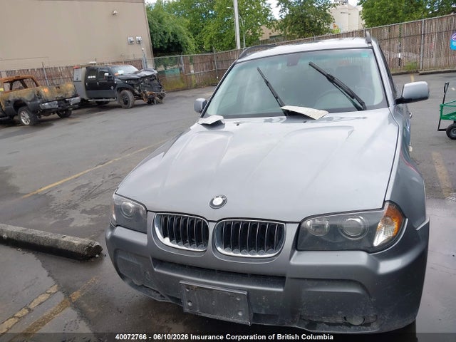 2006 Bmw X3 3.0i მანქანა იყიდება აუქციონზე, vin: WBXPA93436WG86450, აუქციონის ნომერი: 40072766