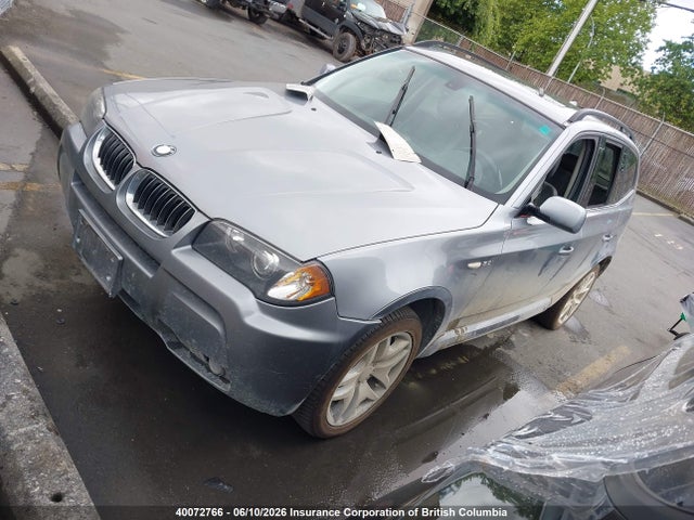2006 Bmw X3 3.0i მანქანა იყიდება აუქციონზე, vin: WBXPA93436WG86450, აუქციონის ნომერი: 40072766