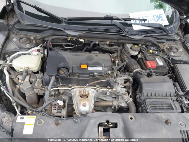 Продаж на аукціоні авто 2016 Honda Civic, vin: 2HGFC2E51GH007404, номер лоту: 40075938