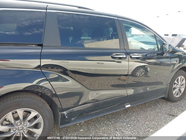 2025 Toyota Sienna Le/xle/platinum/xse/limited/autono-mass მანქანა იყიდება აუქციონზე, vin: 5TDGRKEC4SS242129, აუქციონის ნომერი: 40073749