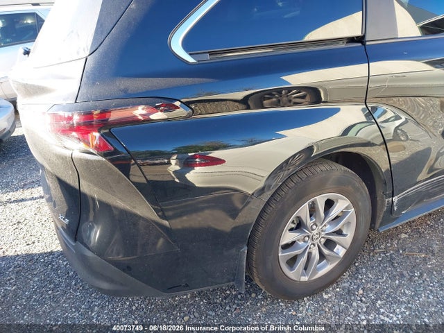 2025 Toyota Sienna Le/xle/platinum/xse/limited/autono-mass მანქანა იყიდება აუქციონზე, vin: 5TDGRKEC4SS242129, აუქციონის ნომერი: 40073749