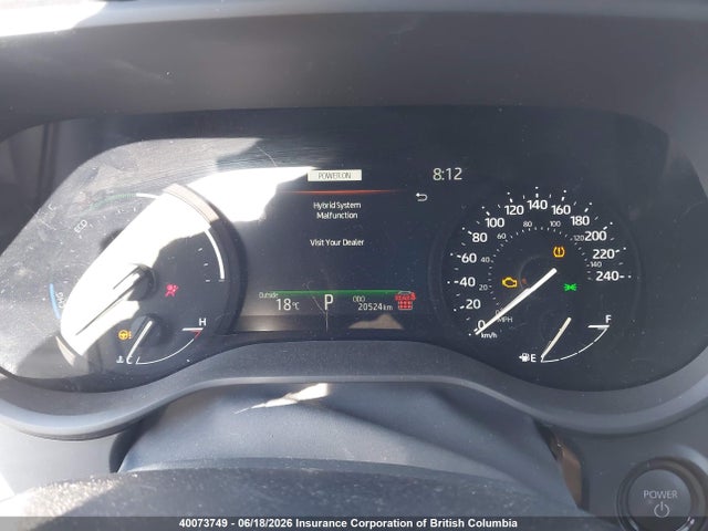 2025 Toyota Sienna Le/xle/platinum/xse/limited/autono-mass მანქანა იყიდება აუქციონზე, vin: 5TDGRKEC4SS242129, აუქციონის ნომერი: 40073749
