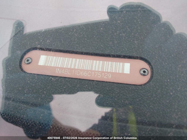 Aukcja sprzedaży 2006 Nissan Altima Se/sl/se-r, vin: 1N4BL11D66C175129, numer aukcji: 40075946
