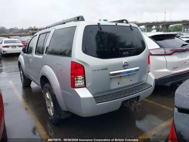 Aukcja sprzedaży 2009 Nissan Pathfinder S/le/se, vin: 5N1AR18B39C607572, numer aukcji: 40075575