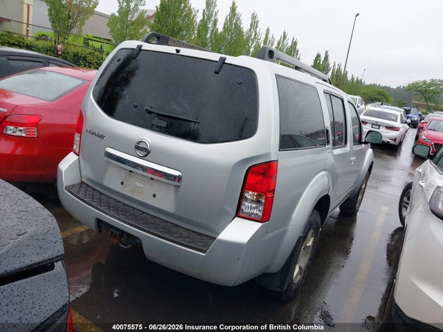 Aukcja sprzedaży 2009 Nissan Pathfinder S/le/se, vin: 5N1AR18B39C607572, numer aukcji: 40075575