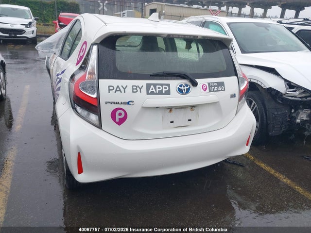 2018 Toyota Prius C მანქანა იყიდება აუქციონზე, vin: JTDKDTB36J1600989, აუქციონის ნომერი: 40067757